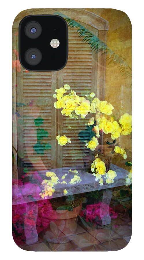 Multiple Exposure iPhone 12 Case featuring the photograph Imagine by Penny Lisowski