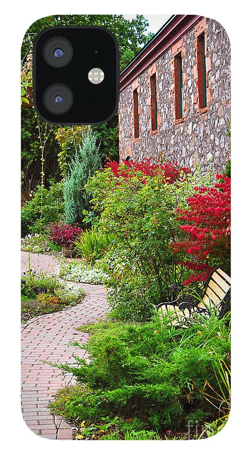 Garden Landscape iPhone 12 Case featuring the photograph Inner City Beauty by Gwen Gibson