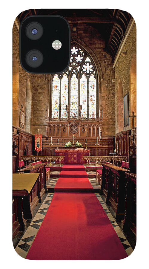 Arch iPhone 12 Case featuring the photograph Interior Of A Church by Jim Julien / Design Pics
