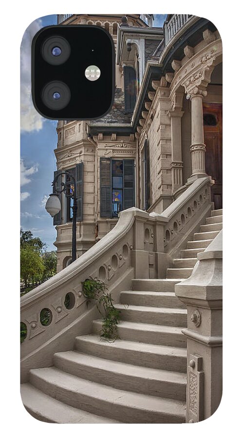 Galvestion iPhone 12 Case featuring the photograph Island Castle by James Woody