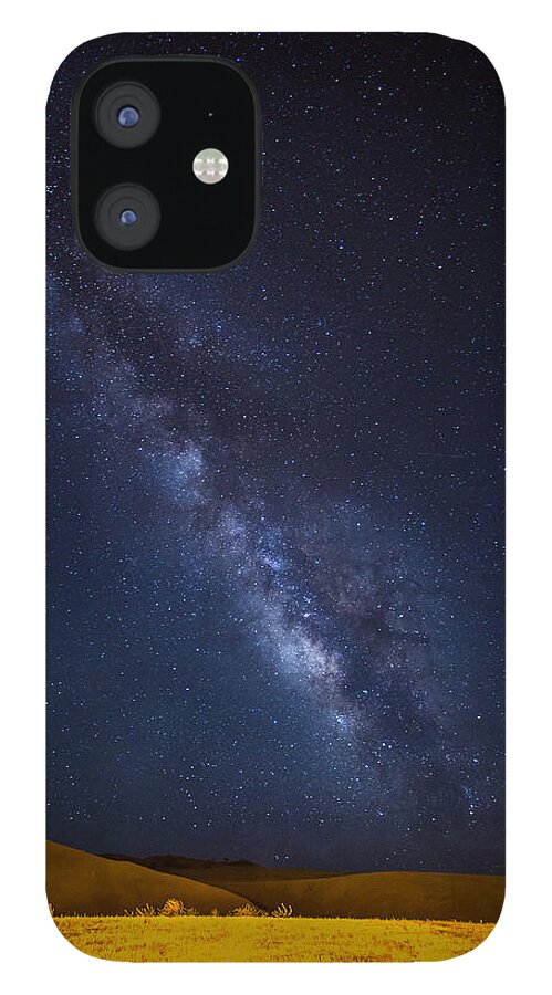 Milkyway iPhone 12 Case featuring the photograph James Dean by Tassanee Angiolillo