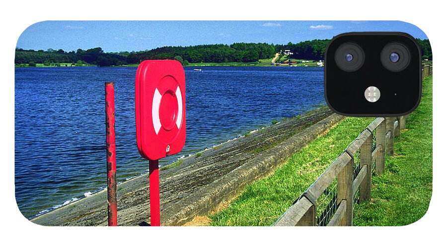 Jetty iPhone 12 Case featuring the photograph Jetty LifeBuoy by Gordon James