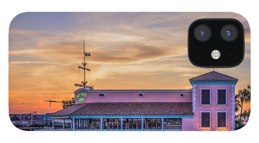 Architecture iPhone 12 Case featuring the photograph Key West Grill by Traveler's Pics