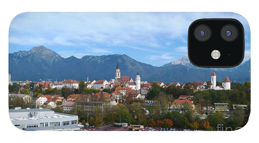 Kranj iPhone 12 Case featuring the photograph Kranj - Slovenia by Phil Banks