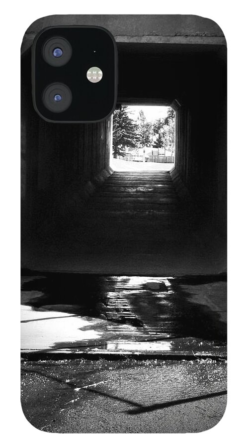 Lethbridge iPhone 12 Case featuring the photograph Lethbridge Underpass by Donald S Hall