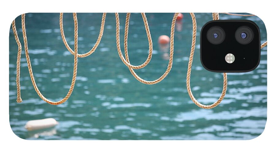 Ropes iPhone 12 Case featuring the photograph Ligurian Loops by Lynn England