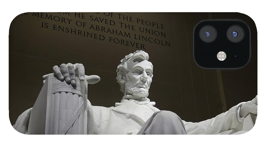 Washington D.c. iPhone 12 Case featuring the photograph Lincoln Memorial by Tim Stanley