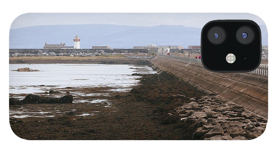 Galway iPhone 12 Case featuring the photograph Long Walk to the Lighthouse by Laura Tucker