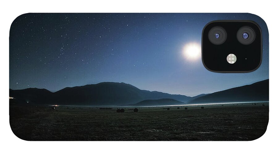 Tranquility iPhone 12 Case featuring the photograph Lunar by Manuelo Bececco Global Nature Photographer