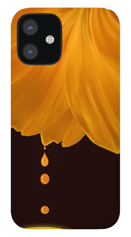 Flowers iPhone 12 Case featuring the photograph Marigold Factory by Deborah Smith