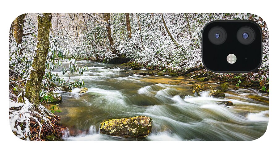 Martins Fork iPhone 12 Case featuring the photograph Martins Fork winter by Anthony Heflin