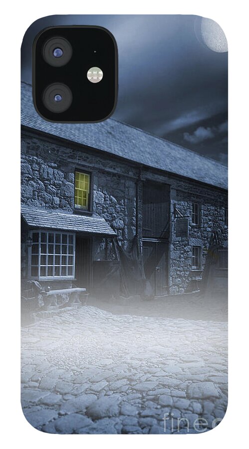 Cornwall iPhone 12 Case featuring the photograph Midnight Mist by David Lichtneker