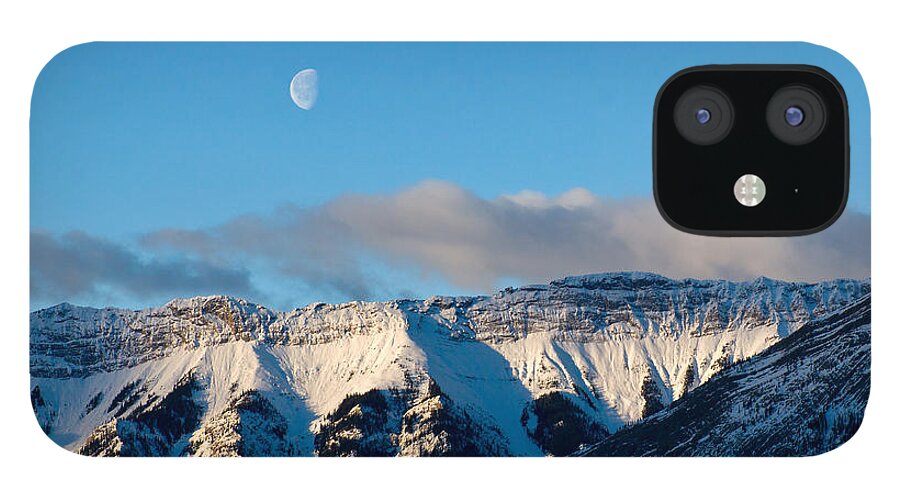 Night iPhone 12 Case featuring the photograph Morning in Mountains by Alexander Fedin