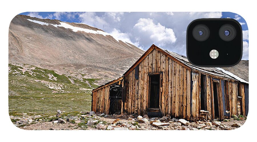 Shack iPhone 12 Case featuring the photograph Mt. Sherman by Aaron Spong