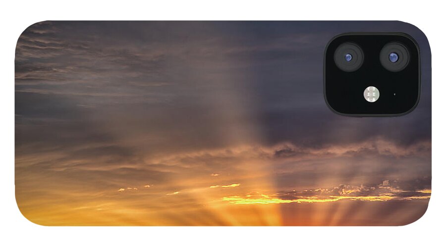 nevada Sunset iPhone 12 Case featuring the photograph Nevada Sunset by Janis Knight