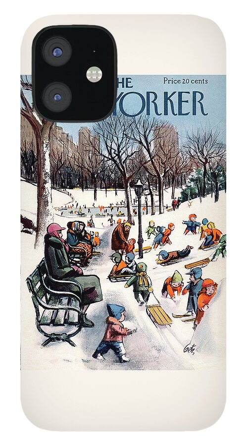 New Yorker February 26th, 1955 iPhone 12 Case