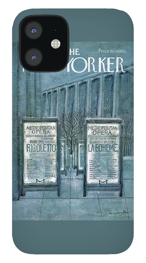 New Yorker January 27th, 1973 iPhone 12 Case