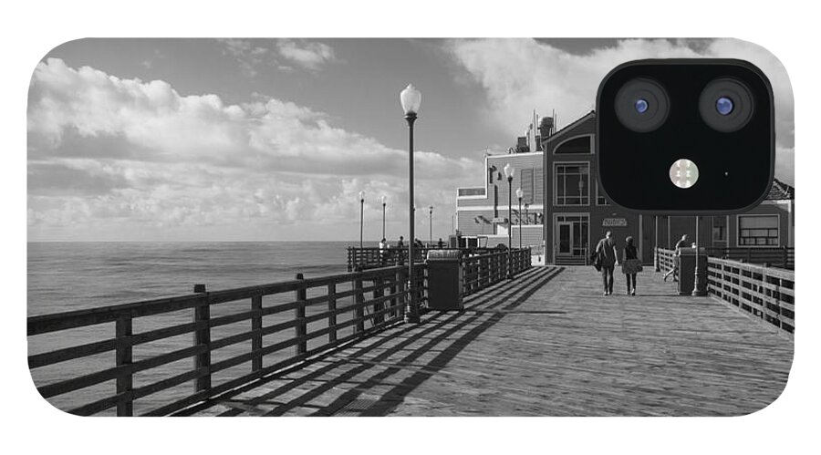 Pier iPhone 12 Case featuring the photograph Oceanside Pier by Ana V Ramirez