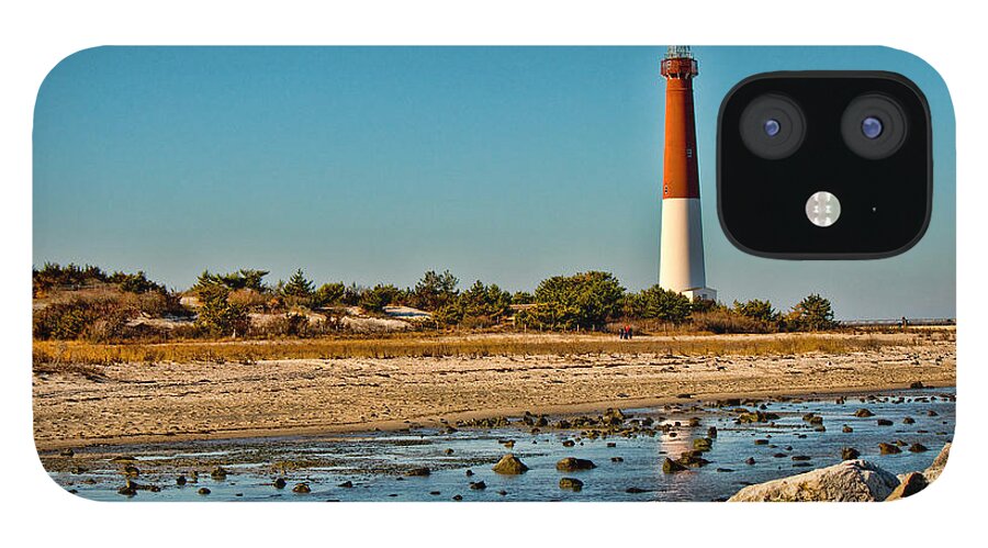 Lighthouse iPhone 12 Case featuring the photograph Old Barney by Kristia Adams