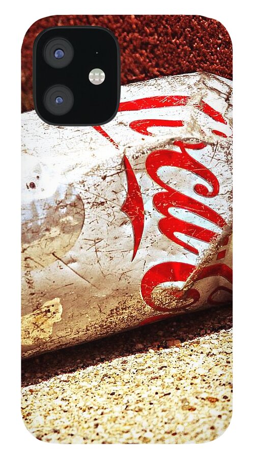 Coke iPhone 12 Case featuring the photograph Old Coke Can by Michael Hope