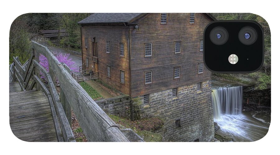Idora Park iPhone 12 Case featuring the photograph Old Mill of Idora Park by David Dufresne