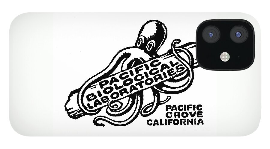 Pacific Biological Laboratories iPhone 12 Case featuring the photograph Pacific Biological Laboratories of Pacific Grove circa 1930 by Monterey County Historical Society