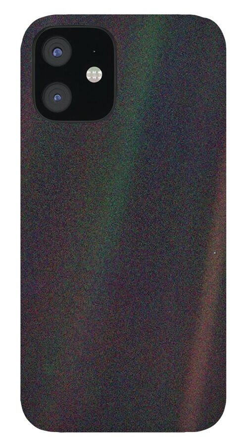 Pale Blue Dot iPhone 12 Case featuring the photograph Pale Blue Dot by Nasa/science Photo Library