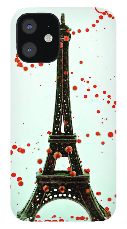 Replica Eiffel Tower iPhone 12 Case featuring the photograph Paris by Dina Belenko Photography