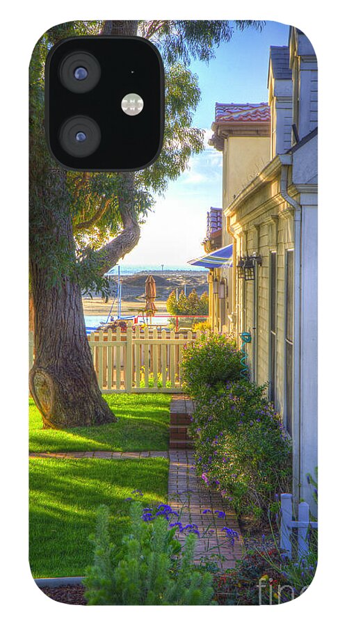 Bay View iPhone 12 Case featuring the photograph Peek-a-Boo View by Mathias 