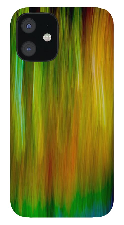 Abstracts iPhone 12 Case featuring the photograph Primary rainbow by Darryl Dalton