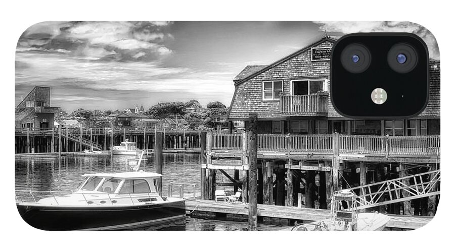 Provincetown iPhone 12 Case featuring the photograph Provincetown Pier by Jack Torcello