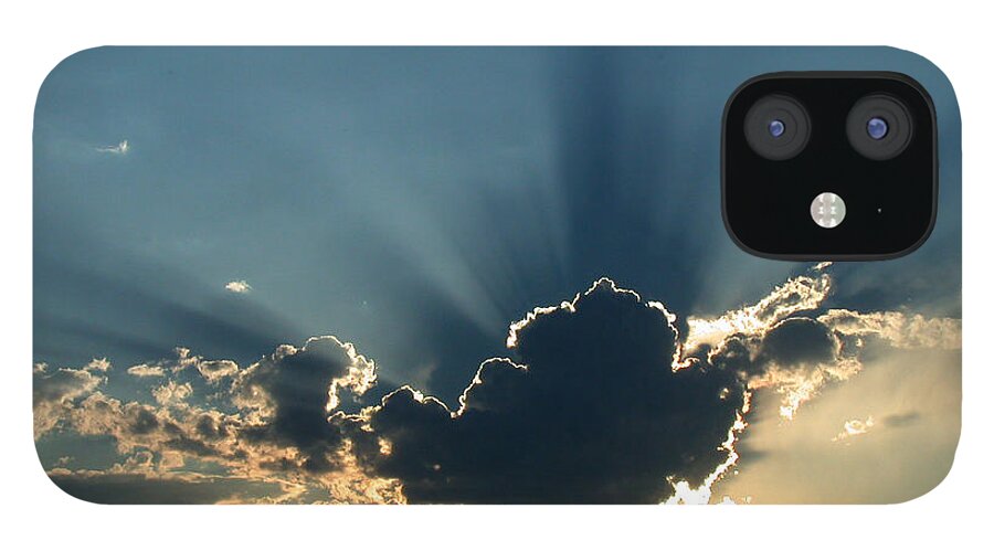 Sunrays iPhone 12 Case featuring the photograph Rays Of Light #1 by Shane Bechler