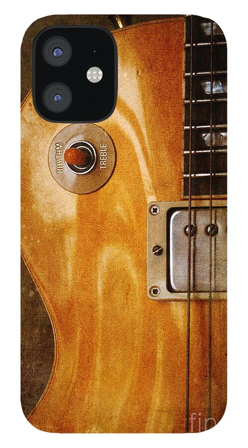 Instrument iPhone 12 Case featuring the photograph Rhythm and Treble by Randi Grace Nilsberg