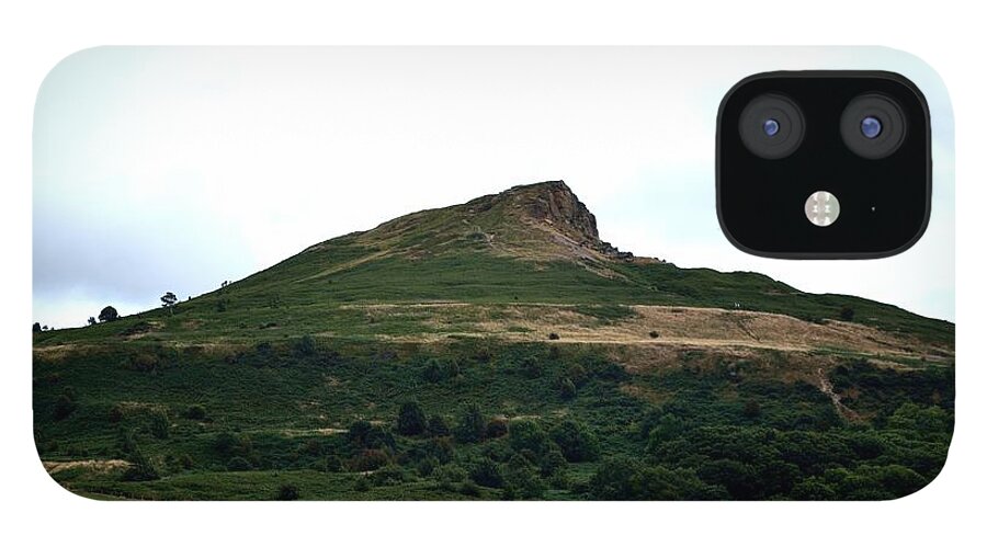 Hill iPhone 12 Case featuring the photograph Roseberry Topping Hill by Scott Lyons