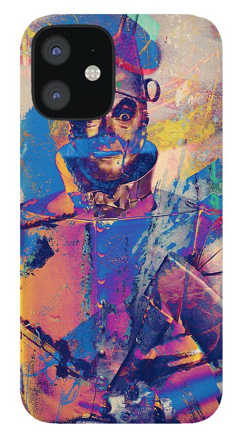 Abstract Art iPhone 12 Case featuring the photograph Rubber Tin Man by J C