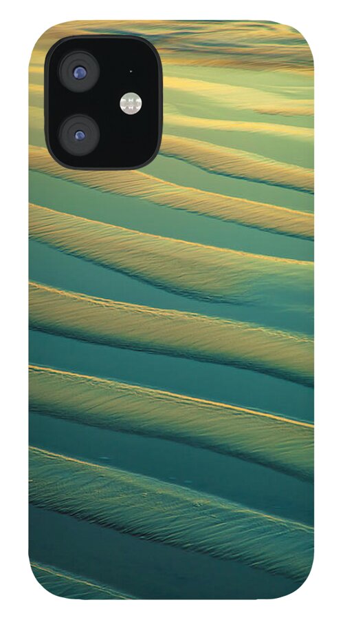 Nature iPhone 12 Case featuring the photograph Sand Pattern 2 by Jonathan Nguyen
