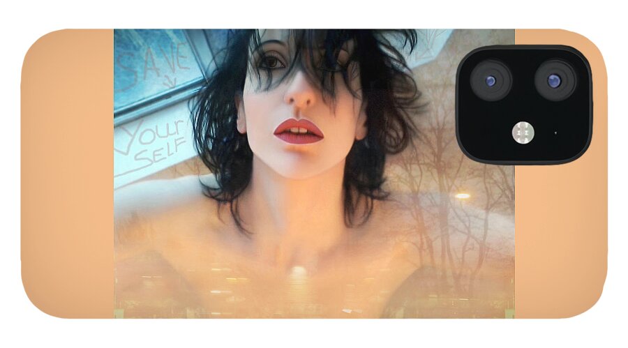  Conceptual iPhone 12 Case featuring the photograph Save Yourself by Jaeda DeWalt