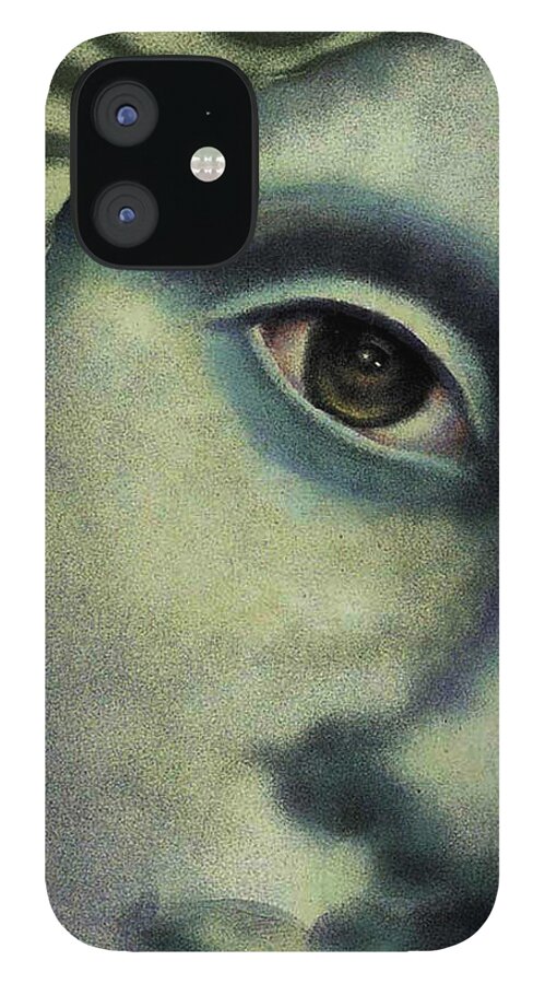 Seraphim iPhone 12 Case featuring the painting Seraphim by Linda N La Rose