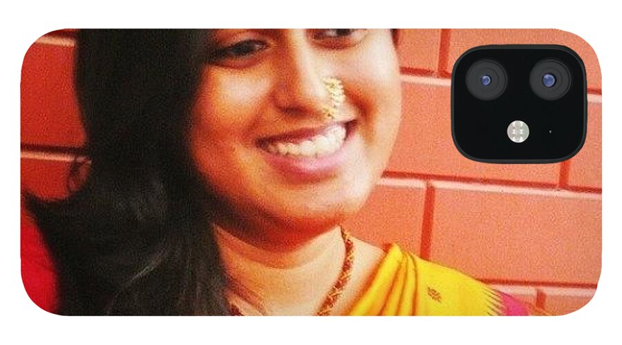 iPhone 12 Case featuring the photograph She Is Innocent, She Is Delicate, She by Ambika D