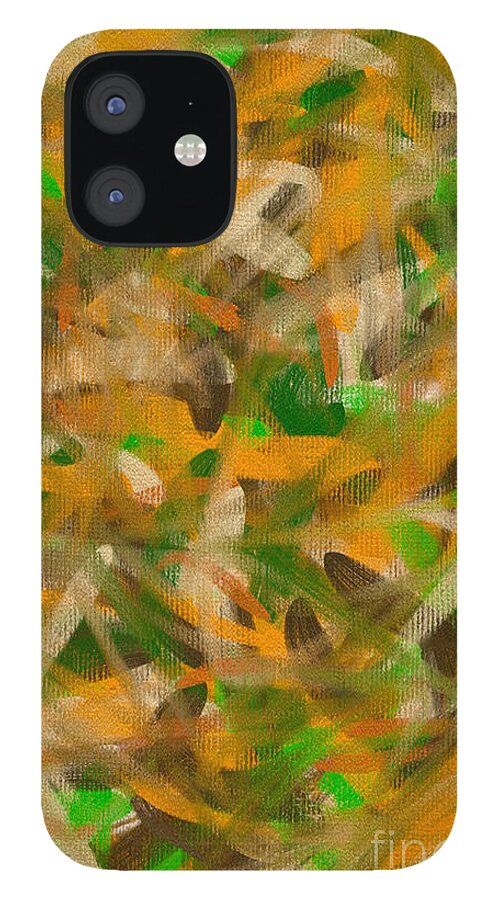 Artrage iPhone 12 Case featuring the painting Sketch of Autumn by Will Felix