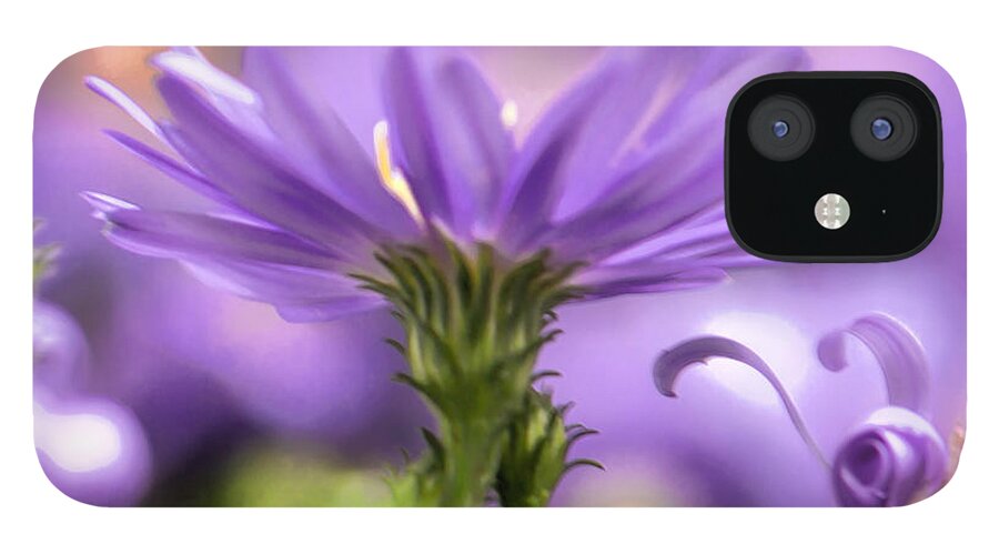 Flower iPhone 12 Case featuring the photograph Soft lilac by Leif Sohlman
