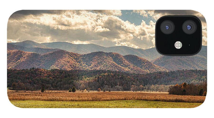 Cades Cove iPhone 12 Case featuring the photograph Sunlight Rains Down by Heather Applegate