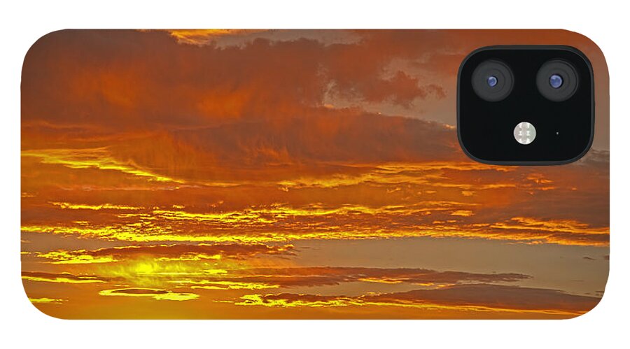 Autumn iPhone 12 Case featuring the photograph Sunrise Capitol Reef National Park by Fred Stearns