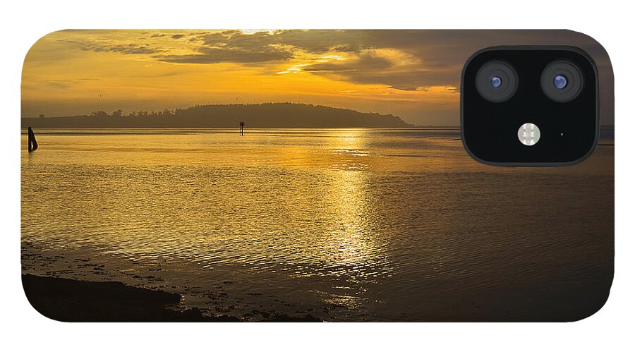 Sunset iPhone 12 Case featuring the photograph Sunset from Fields Landing by Jon Exley