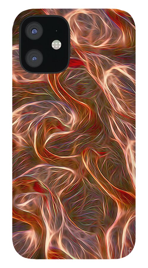 Swans iPhone 12 Case featuring the photograph Swans at Kingston Russeted by Jack Torcello