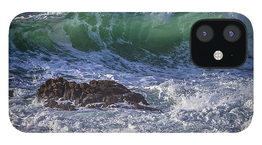 Ferrol iPhone 12 Case featuring the photograph Swells in Doninos Beach Galicia Spain by Pablo Avanzini
