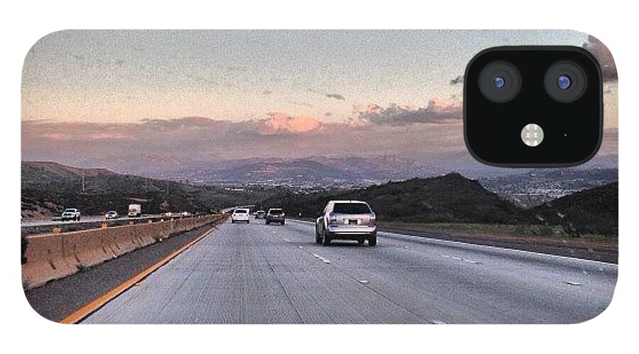  iPhone 12 Case featuring the photograph The Drive Home Today Is Surreal 😯😍 by Lorens Rafou