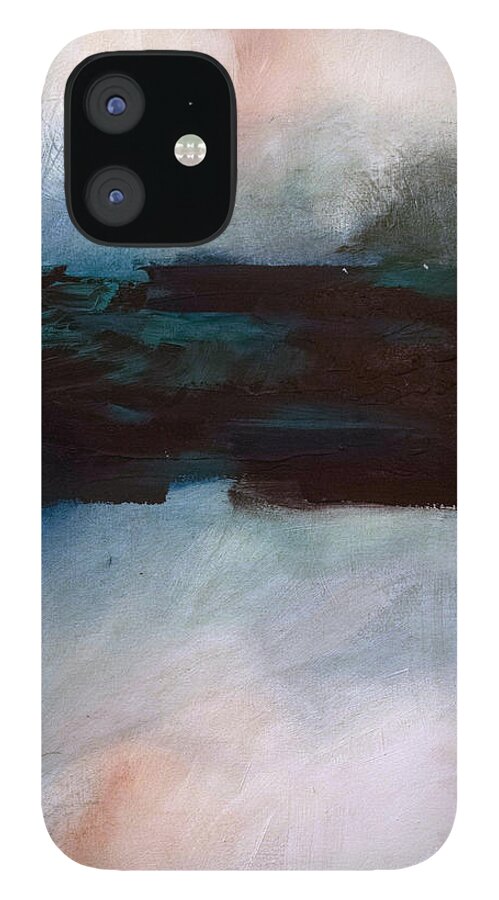 River Tethys iPhone 12 Case featuring the painting The River Tethys part 1 of three by Sean Parnell