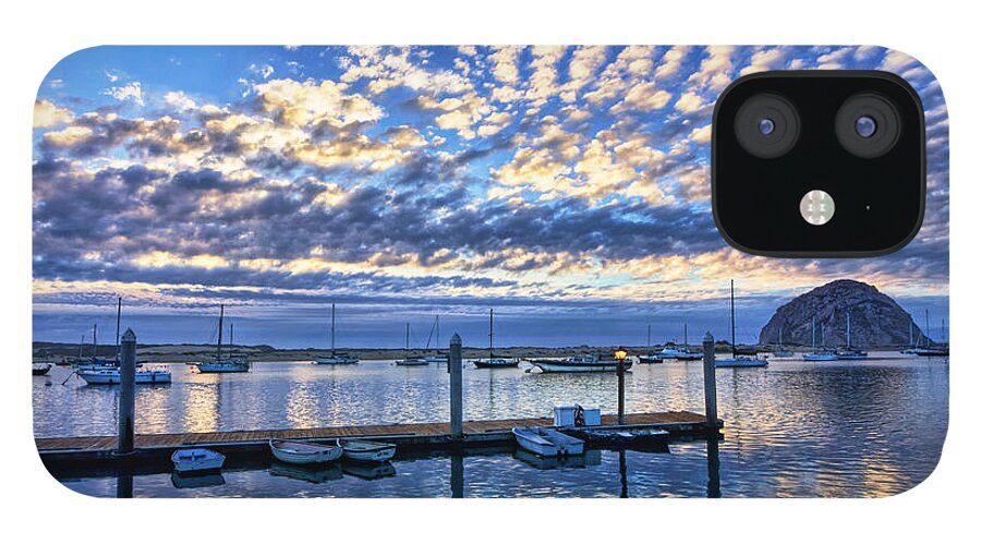 Morro Bay iPhone 12 Case featuring the photograph Tidelands Park Reflections by Beth Sargent