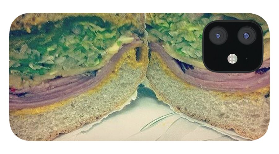 Togos iPhone 12 Case featuring the photograph #togos For My Post Workout Meal As I by Joseph Hudson
